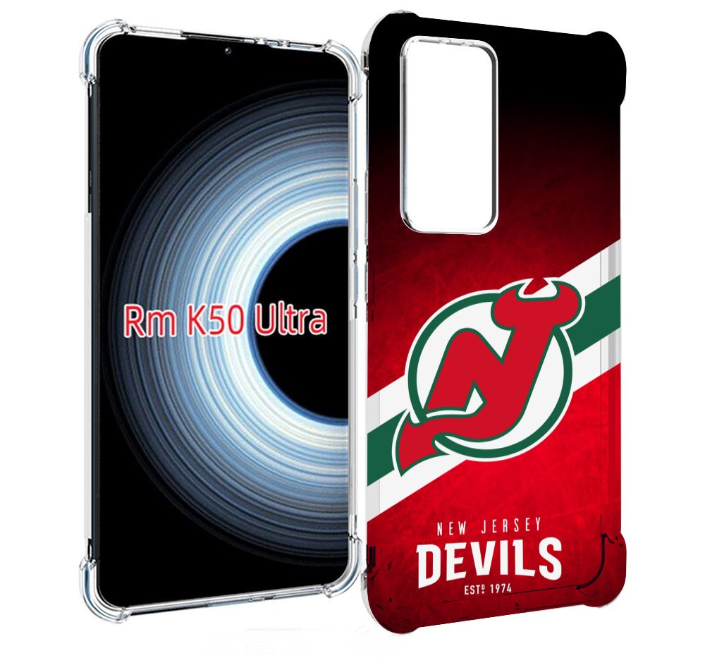 

Чехол MyPads нью джерси девилз для Xiaomi 12T / Redmi K50 Ultra, Прозрачный, Tocco