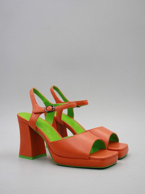 

Босоножки женские Graciana GL1354-373-3 оранжевые 39 RU, Оранжевый, gr7