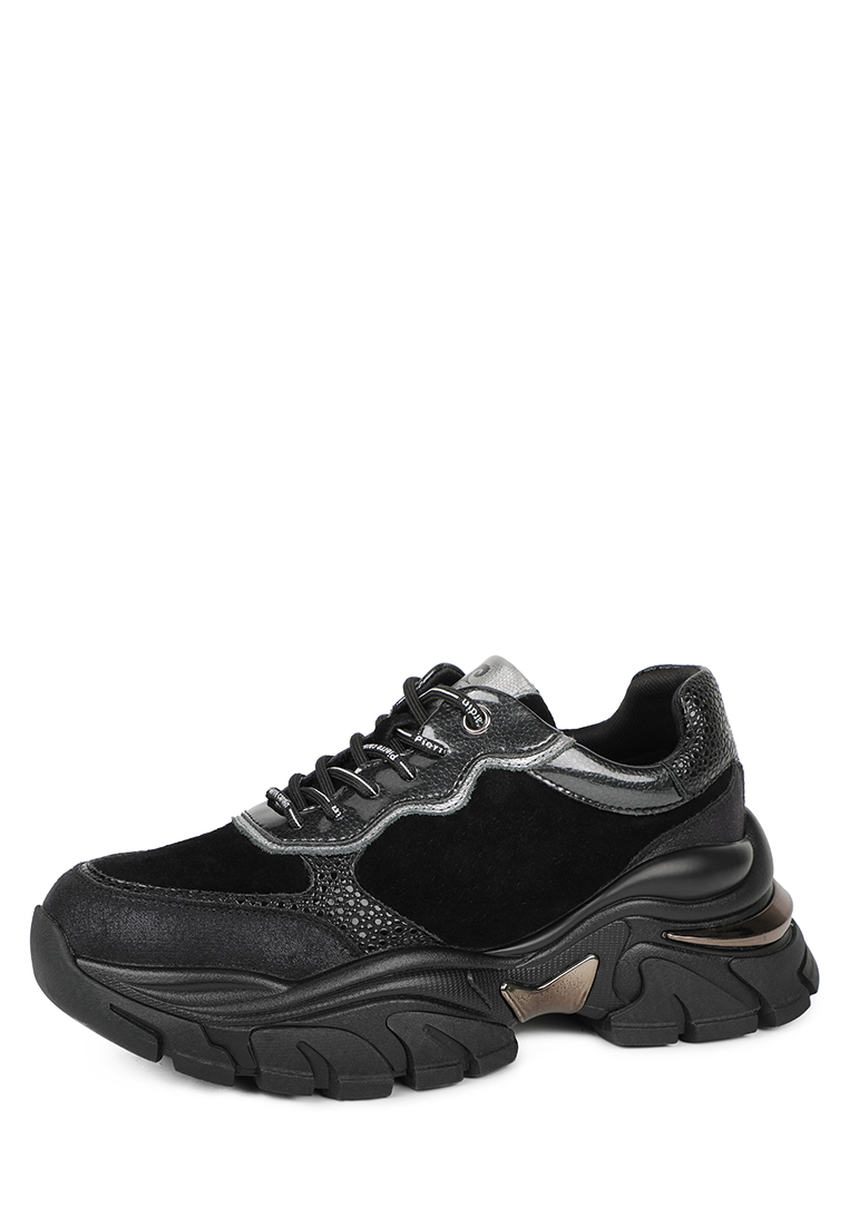 

Кроссовки женские Pierre Cardin 217072 черные 40 RU, Черный, 217072