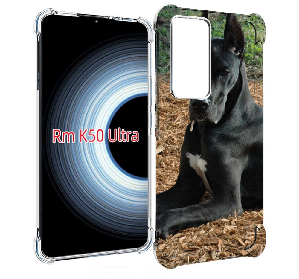 

Чехол MyPads немецкии дог для Xiaomi 12T / Redmi K50 Ultra, Прозрачный, Tocco