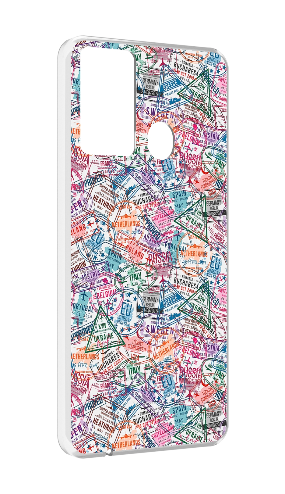 

Чехол MyPads загранчехол для Itel P37/Itel Vision 2S, Прозрачный, Tocco