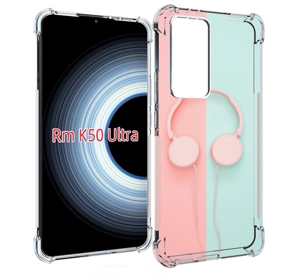 

Чехол MyPads наушники-минимализм для Xiaomi 12T / Redmi K50 Ultra, Прозрачный, Tocco