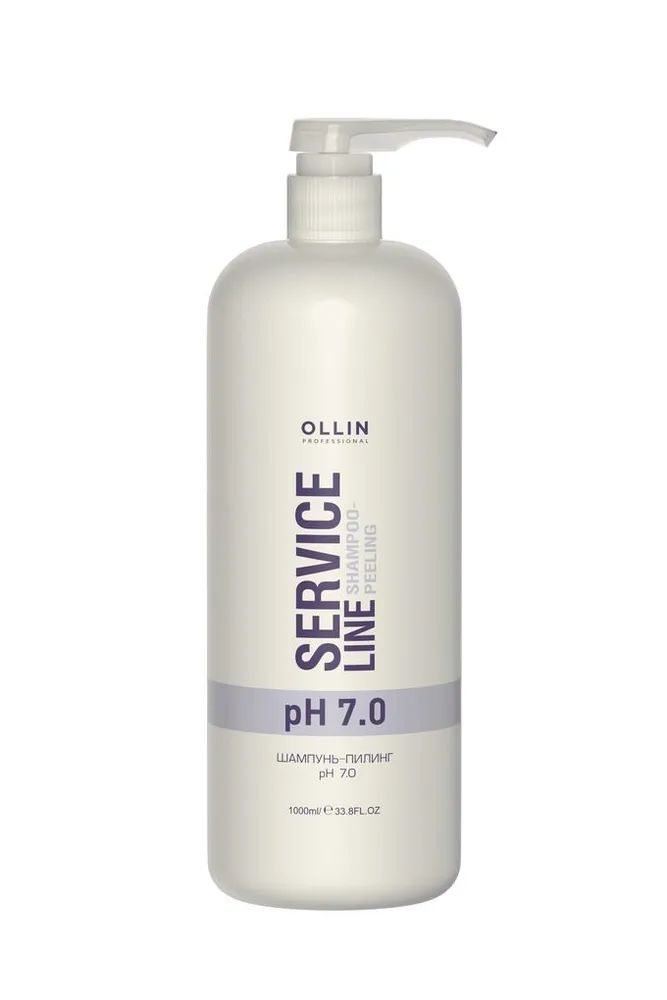 Шампунь-пилинг Ollin Service Line рН7.0 Shampoo-Peeling pH7.0, 1000 мл ollin service line iq spray спрей 150 мл