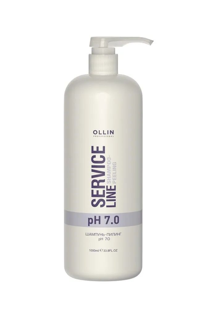 Шампунь-пилинг Ollin Service Line рН7.0 Shampoo-Peeling pH7.0, 1000 мл