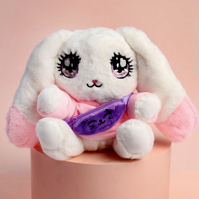 

Milo toys Мягкая игрушка «Сонэ и Соён» зайка с сумочкой, Белый