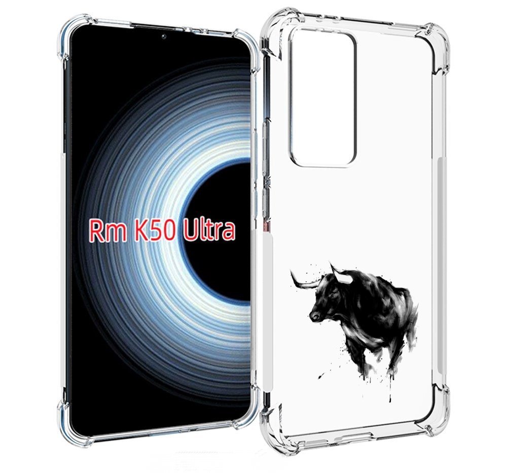 

Чехол MyPads бык для Xiaomi 12T / Redmi K50 Ultra, Прозрачный, Tocco