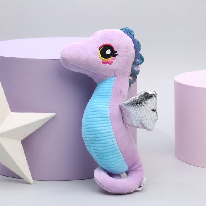 фото Milo toys мягкая игрушка «морской конёк», цвет фиолетовый milotoys