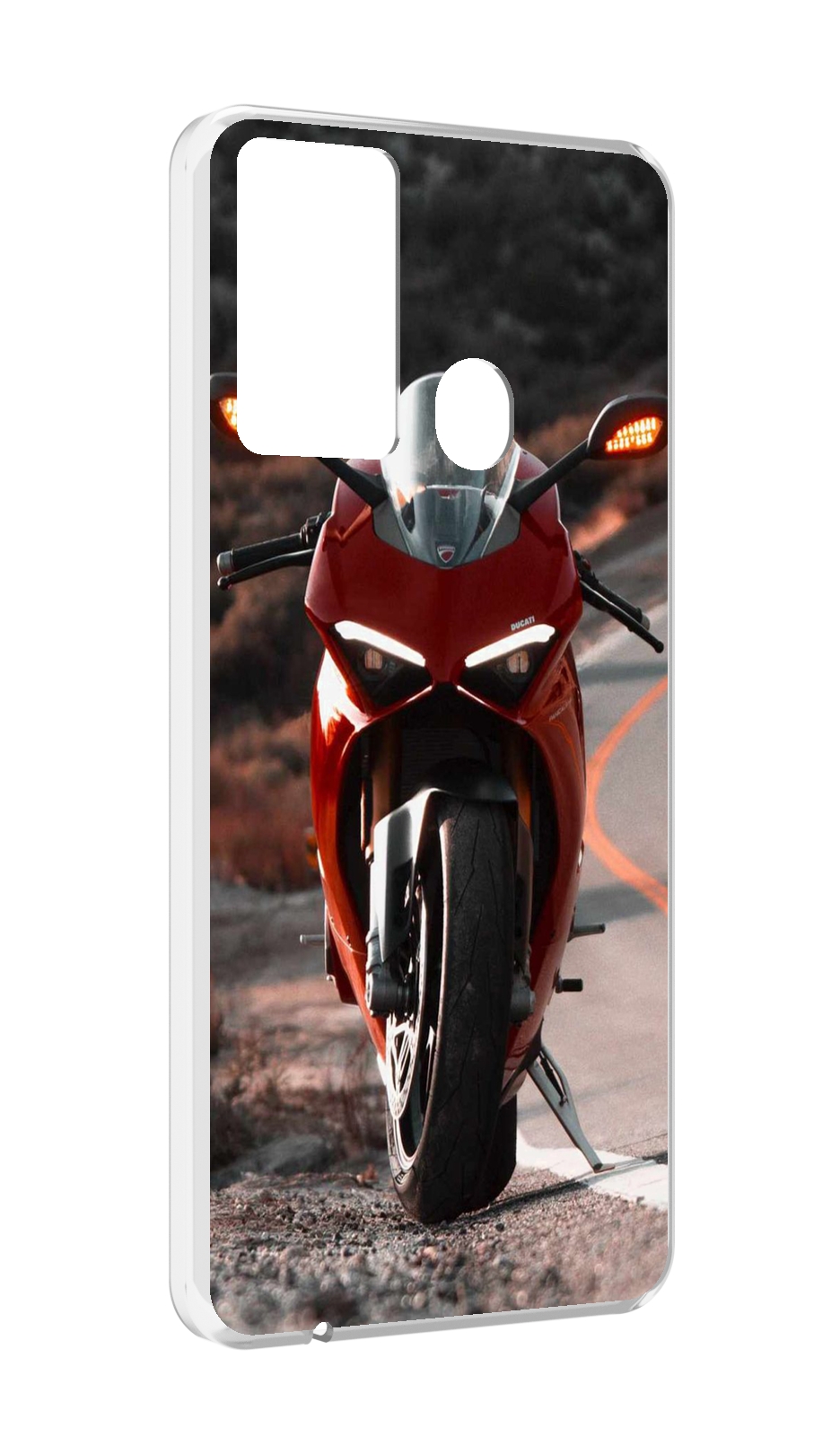 Чехол MyPads дукати мотоцикл для Itel P37/Itel Vision 2S