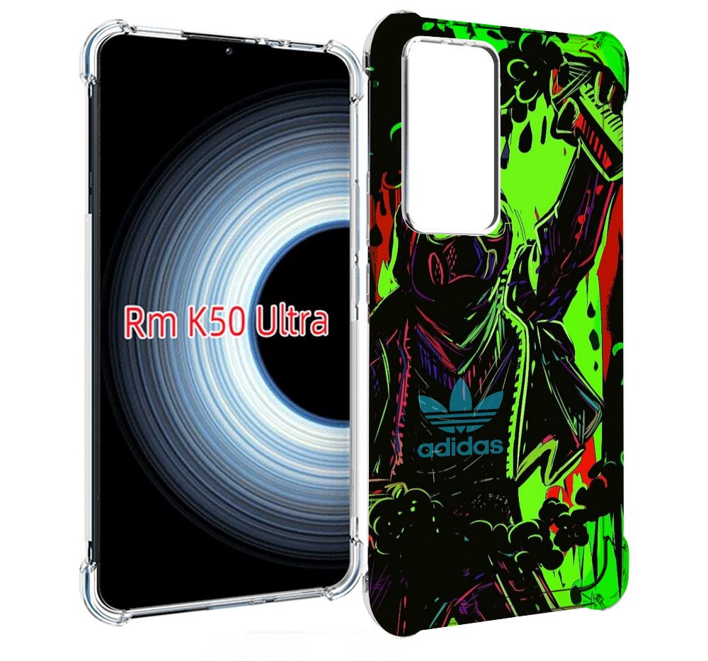 

Чехол MyPads мужчина в красках адидас для Xiaomi 12T / Redmi K50 Ultra, Прозрачный, Tocco