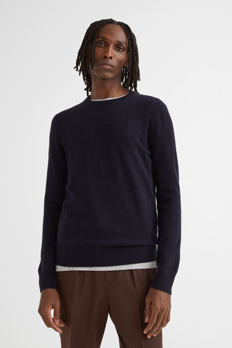 

Джемпер мужской H&M 0871176015 синий S (доставка из-за рубежа), 0871176015