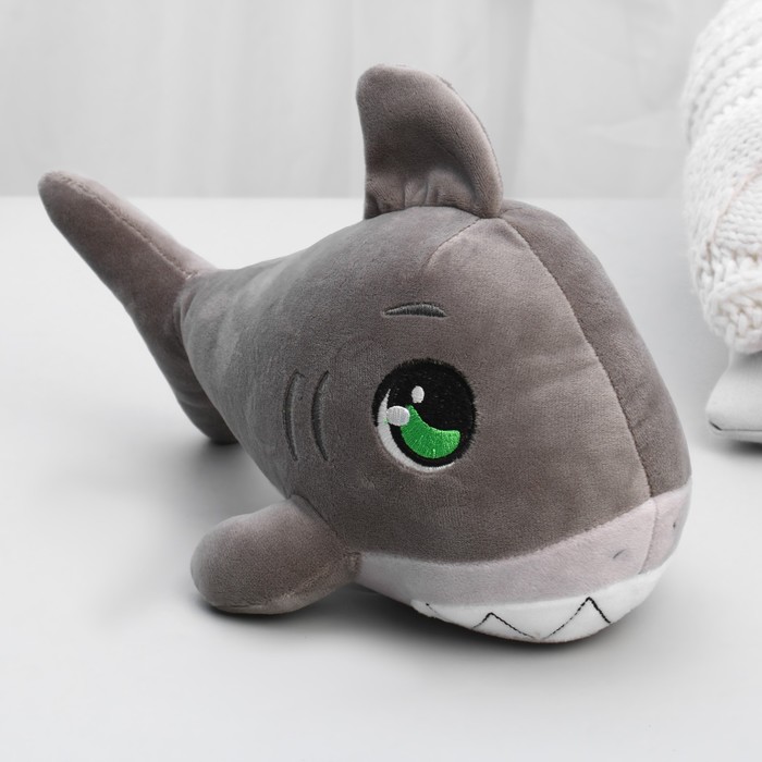 фото Milo toys мягкая игрушка «акула», цвет серый milotoys