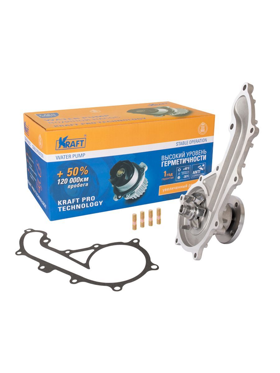 

Насос водяной для а/м Toyota Land Cruiser Prado(03-) KRAFT KT 059408, KT059408
