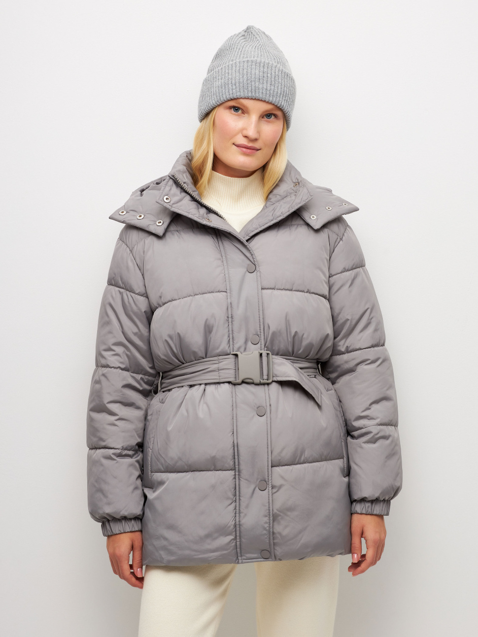 

Куртка женская Sela Moms 2810011104 серая XL, 2810011104