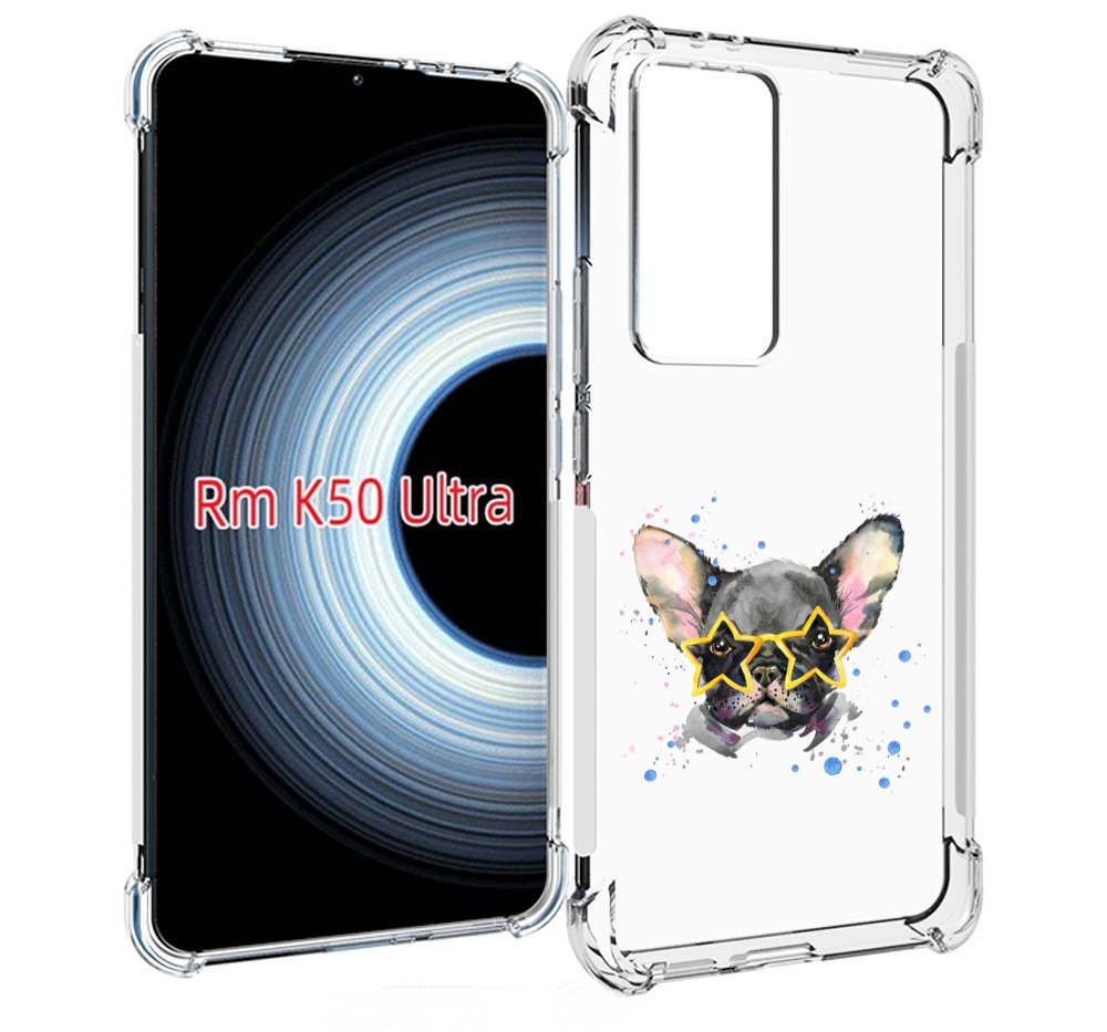 

Чехол MyPads буля в очках для Xiaomi 12T / Redmi K50 Ultra, Прозрачный, Tocco