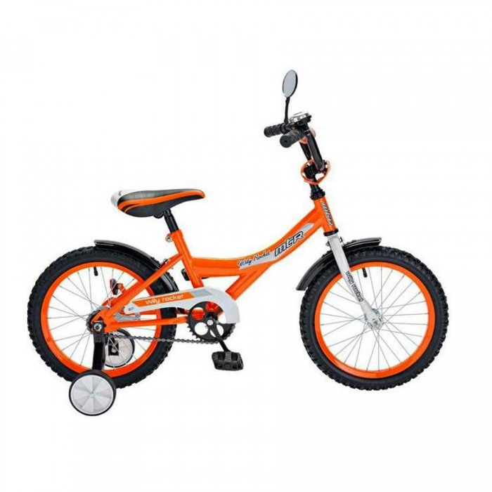 фото Велосипед детский двухколесный black aqua wily rocket 12" 1s оранжевый