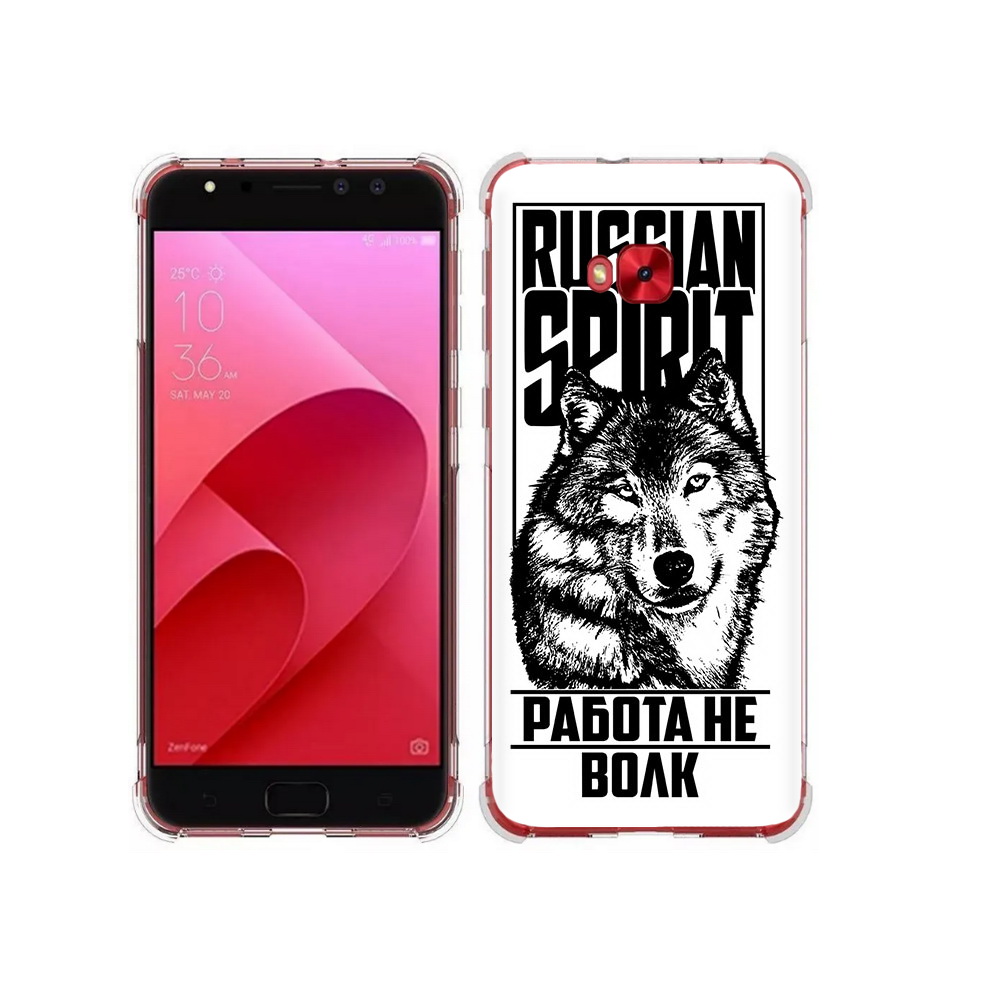 

Чехол MyPads Tocco для Asus ZenFone 4 Selfie работа не волк (PT76274.652.564), Прозрачный, Tocco