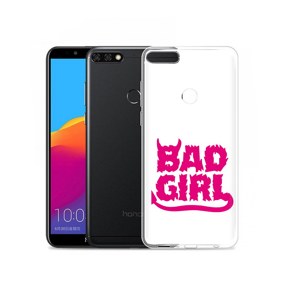 

Чехол MyPads Tocco для Honor 7C Pro плохая девочка (PT113786.47.545), Прозрачный, Tocco