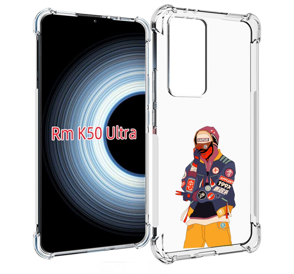 

Чехол MyPads модник для Xiaomi 12T / Redmi K50 Ultra, Прозрачный, Tocco