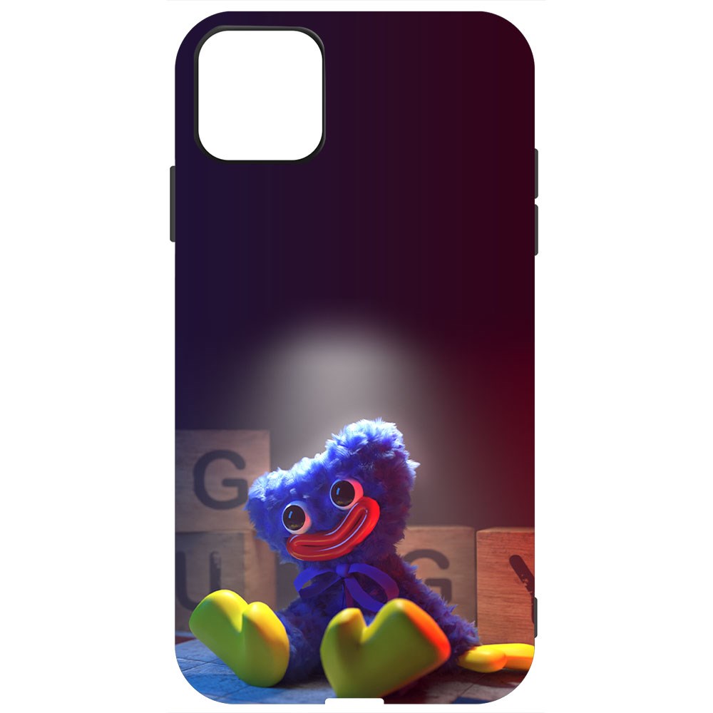 

Чехол-накладка Софт Хаги Ваги игрушка для iPhone 11, Черный