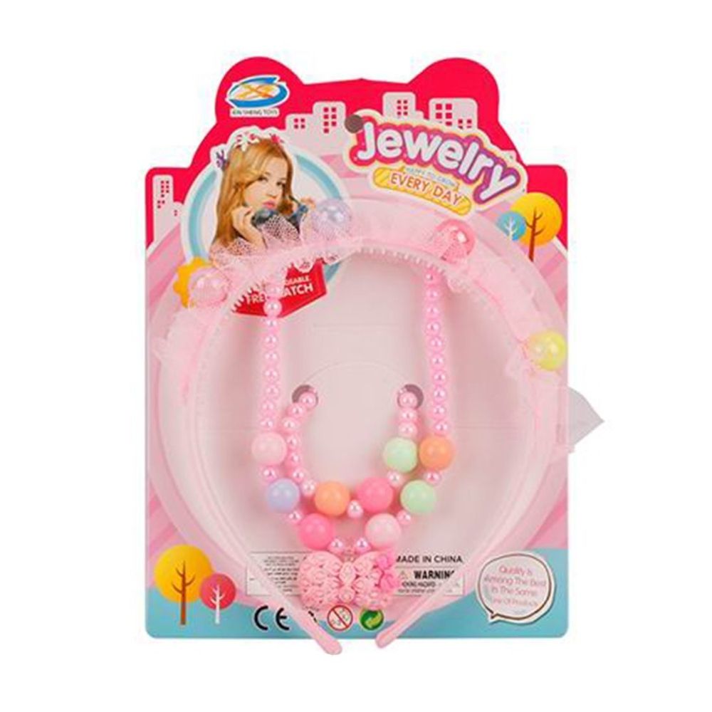 

Набор украшений Наша Игрушка Jewelry Every Day, 3 предмета (AG-2), Разноцветный, "Jewelry Every Day", 3 предмета