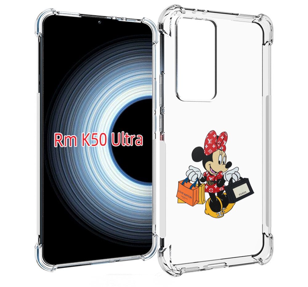 

Чехол MyPads модная-девочка-из-микки-мауса женский для Xiaomi 12T / Redmi K50 Ultra, Прозрачный, Tocco