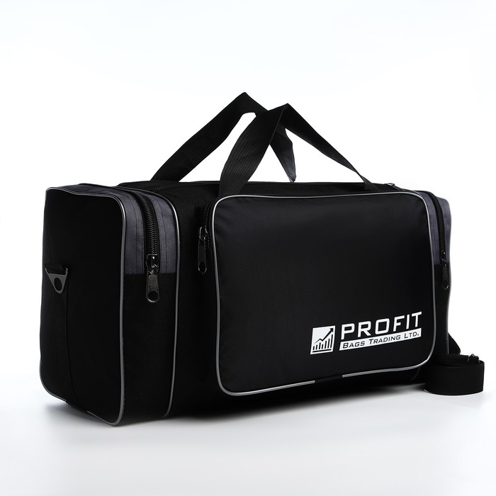 Дорожная сумка мужская Lucky Mark Convenience-1 черная, 50х23х28 см