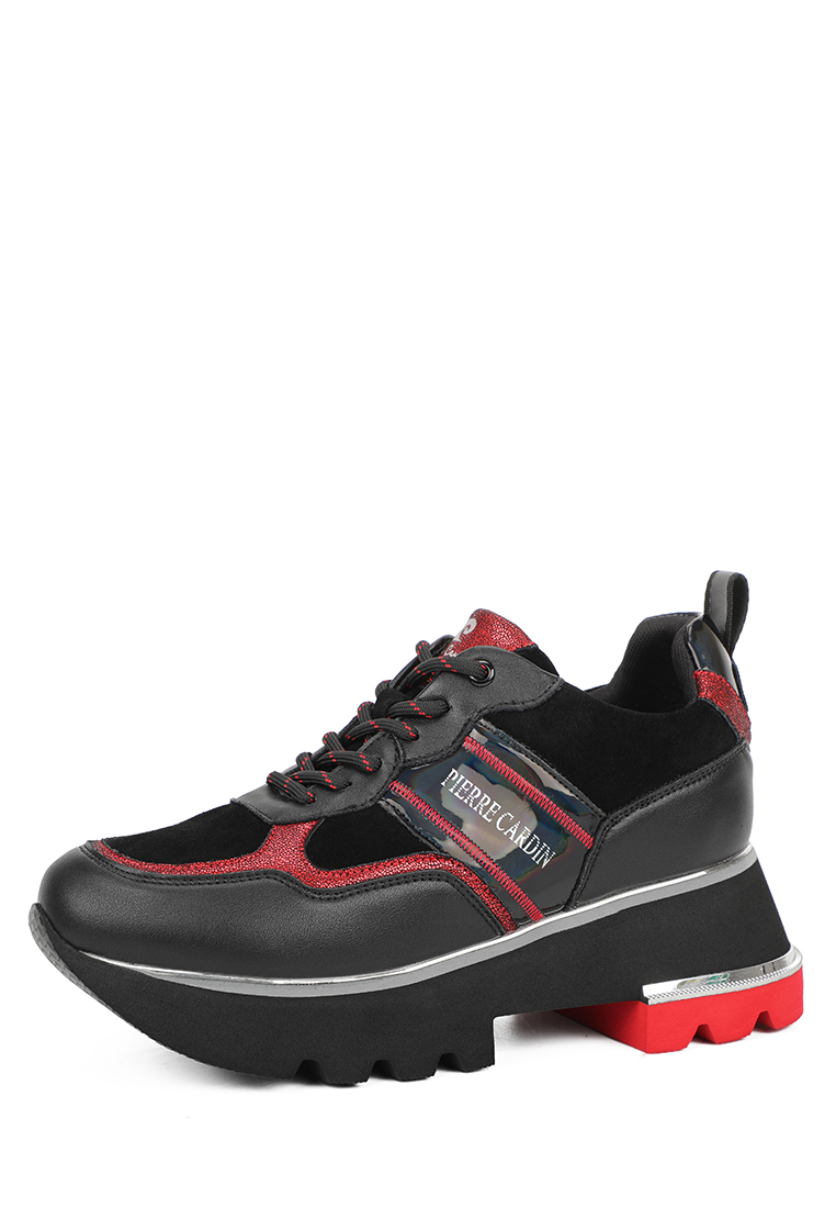 

Кроссовки женские Pierre Cardin 217068 черные 40 RU, Черный, 217068