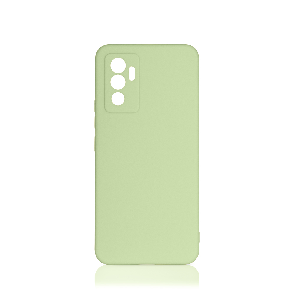 фото Чехол df для vivo v23e silicone green vcase-08 nobrand