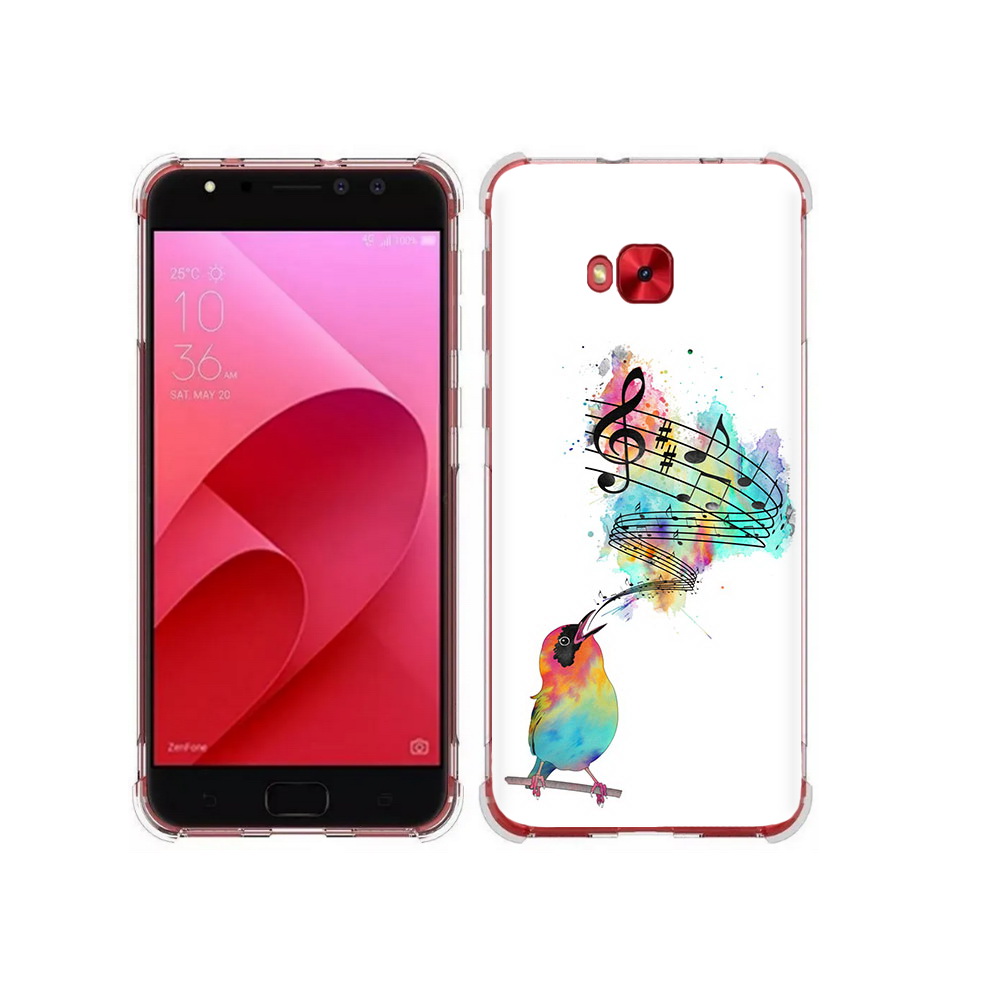 

Чехол MyPads Tocco для Asus ZenFone 4 Selfie певчая птичка (PT76274.652.536), Прозрачный, Tocco
