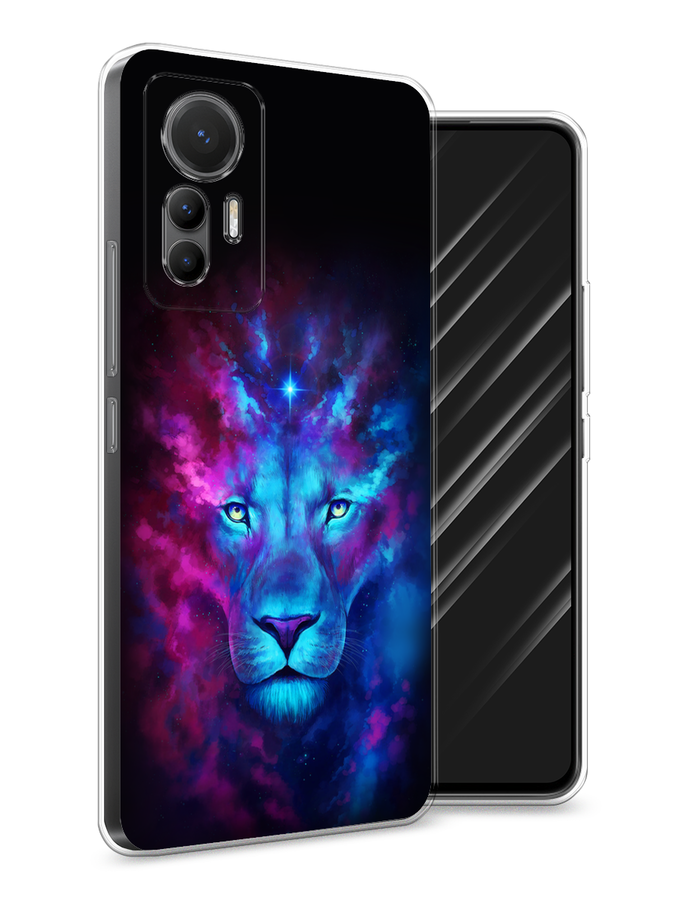 

Чехол Awog на Xiaomi 12 Lite "Космический лев", Разноцветный, 315050-1