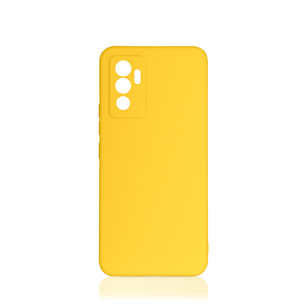 

Чехол DF для Vivo V23e Silicone Yellow vCase-08, Желтый, vCase-08