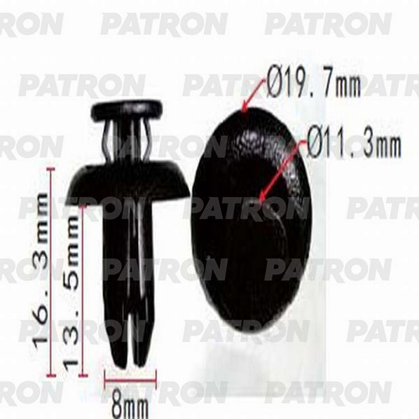 

Клипса Автомобильная PATRON P371289