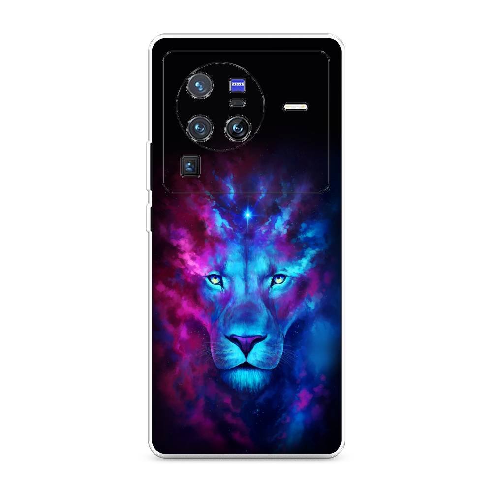 

Чехол Awog на Vivo X80 Pro "Космический лев", Разноцветный, 266650-1