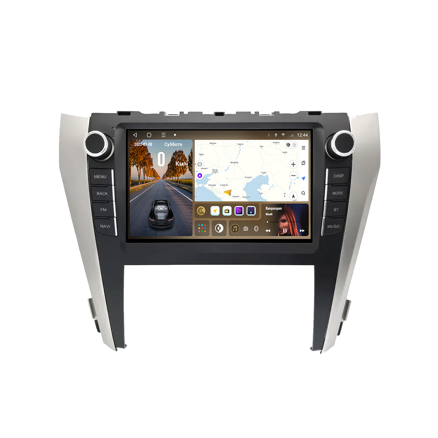 

Автомобильная магнитола CaCar TK3 Toyota Тойота Camry v55 с кнопками, TK3