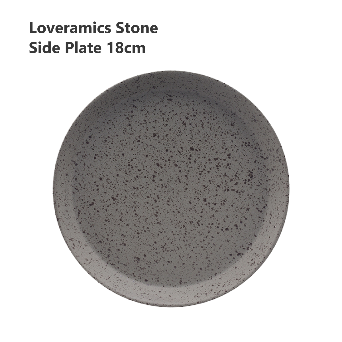 Тарелка Loveramics Stone Side Plate D112-03B 18см