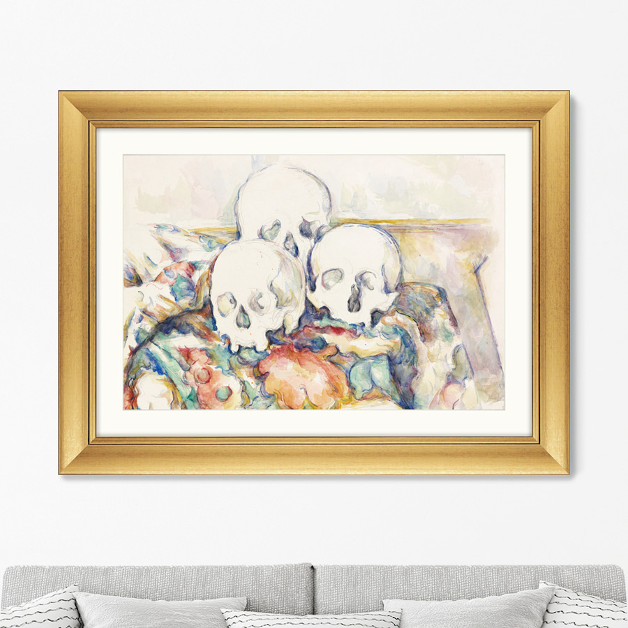 

Репродукция картины в раме The Three Skulls 1902г. Размер картины: 60,5х80,5см