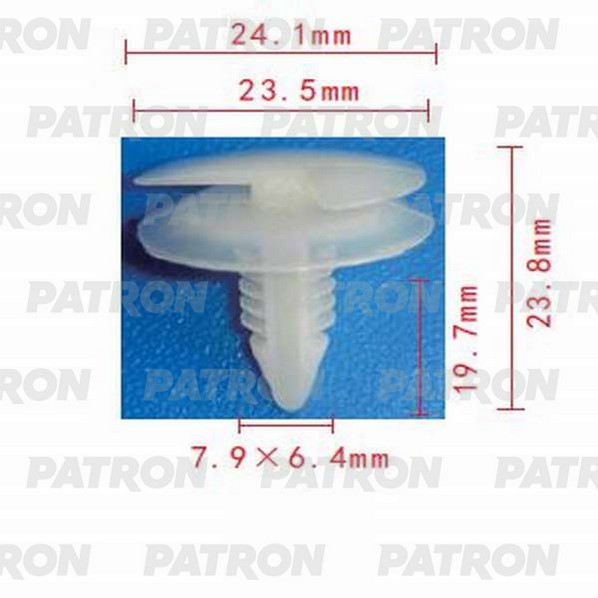 

Клипса Автомобильная PATRON P370619
