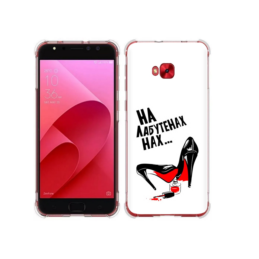 

Чехол MyPads Tocco для Asus ZenFone 4 Selfie на лабутенах (PT76274.652.493), Прозрачный, Tocco