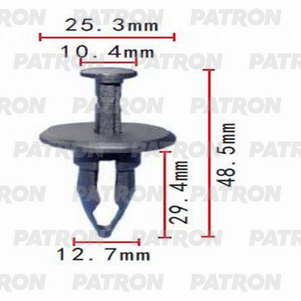 

Клипса Автомобильная PATRON P370688