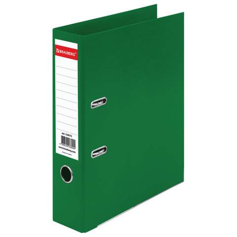 

Папка-регистратор Brauberg 228573, 5 штук, Зеленый