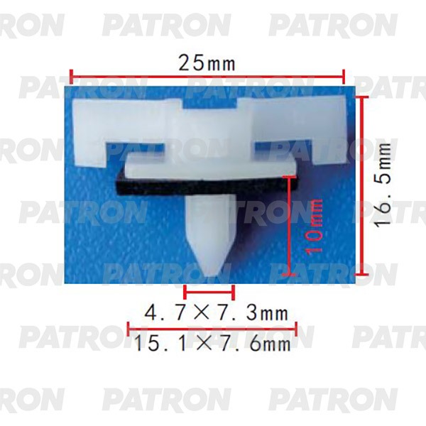 

Клипса Автомобильная PATRON P372051