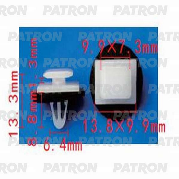

Клипса Автомобильная PATRON P371318