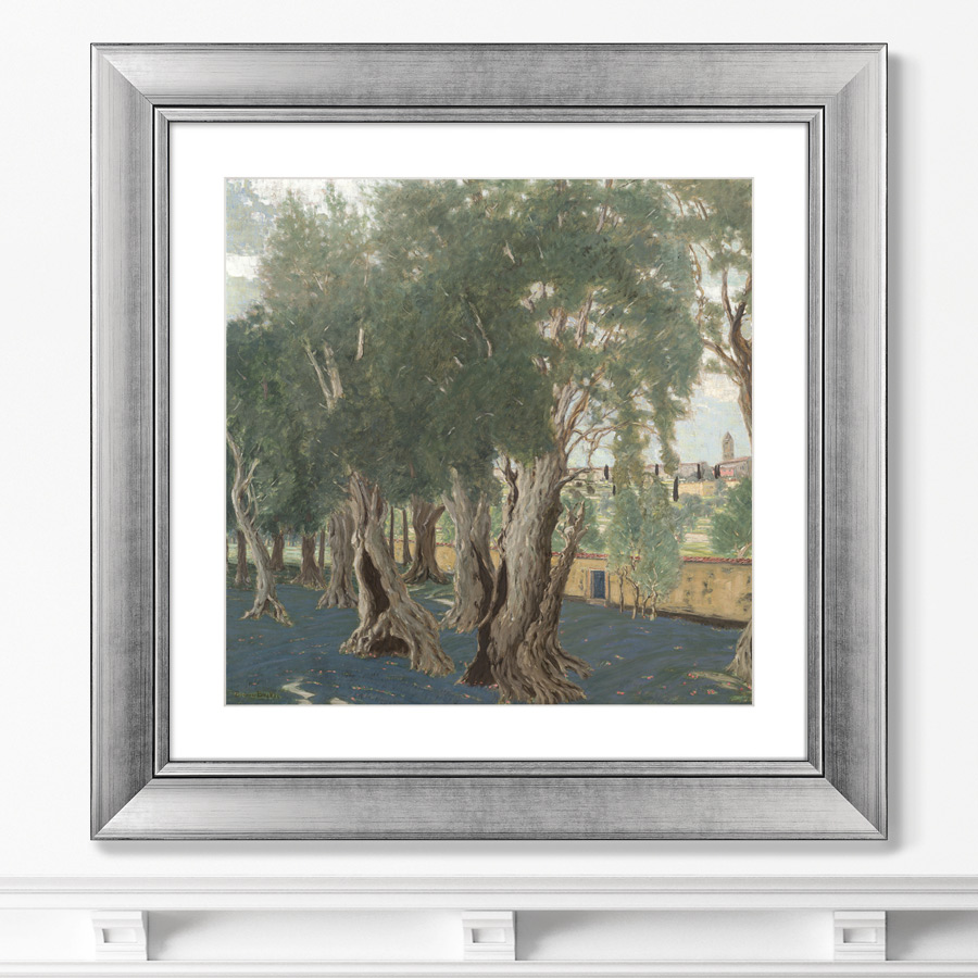 

Репродукция картины в раме Olive Grove 1914г. Размер картины: 60,5х60,5см