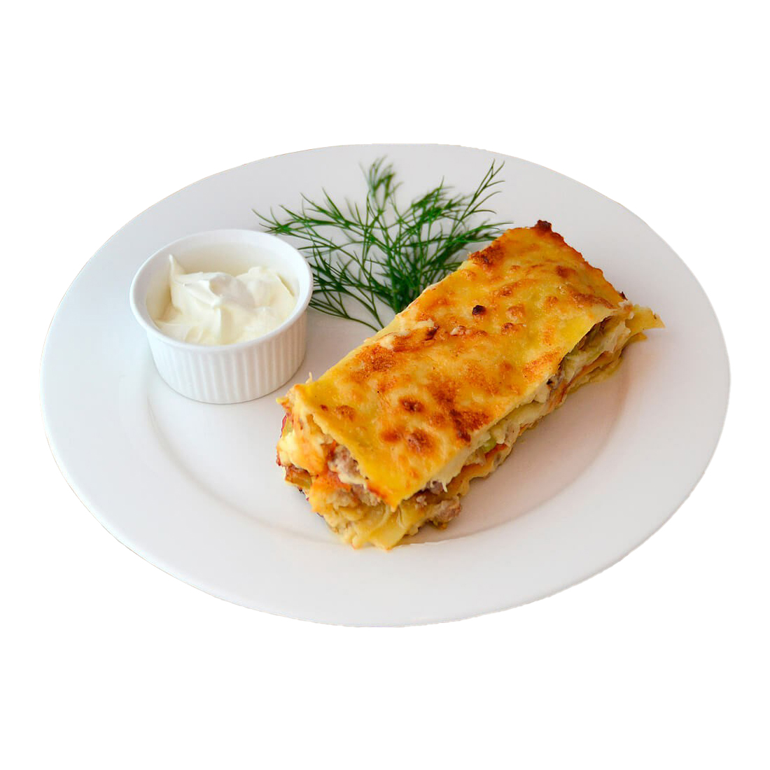 

Лазанья с мясом +-350 г