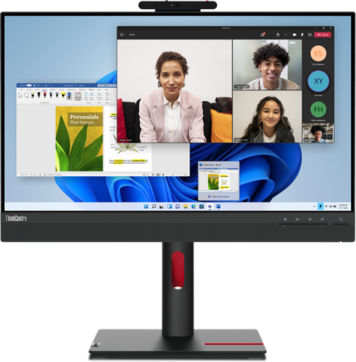 

24" Монитор Lenovo ThinkCentre Tiny-In-One 24 Gen 5 (12NAGAT1EU), Черный, ThinkCentre TIO 24 Gen 5