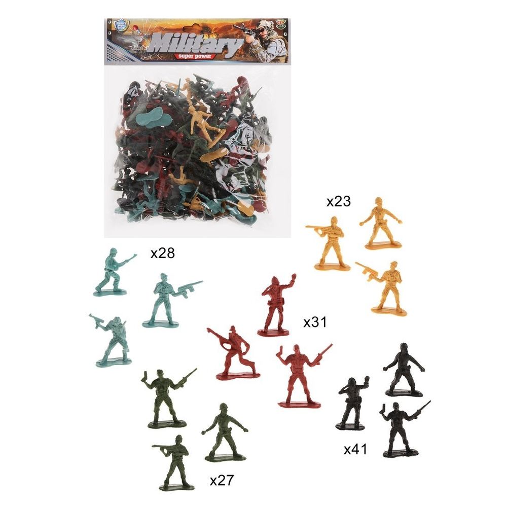 Военный набор Наша Игрушка Military Super Power, 150 предметов, в пакете (XX181311-2)