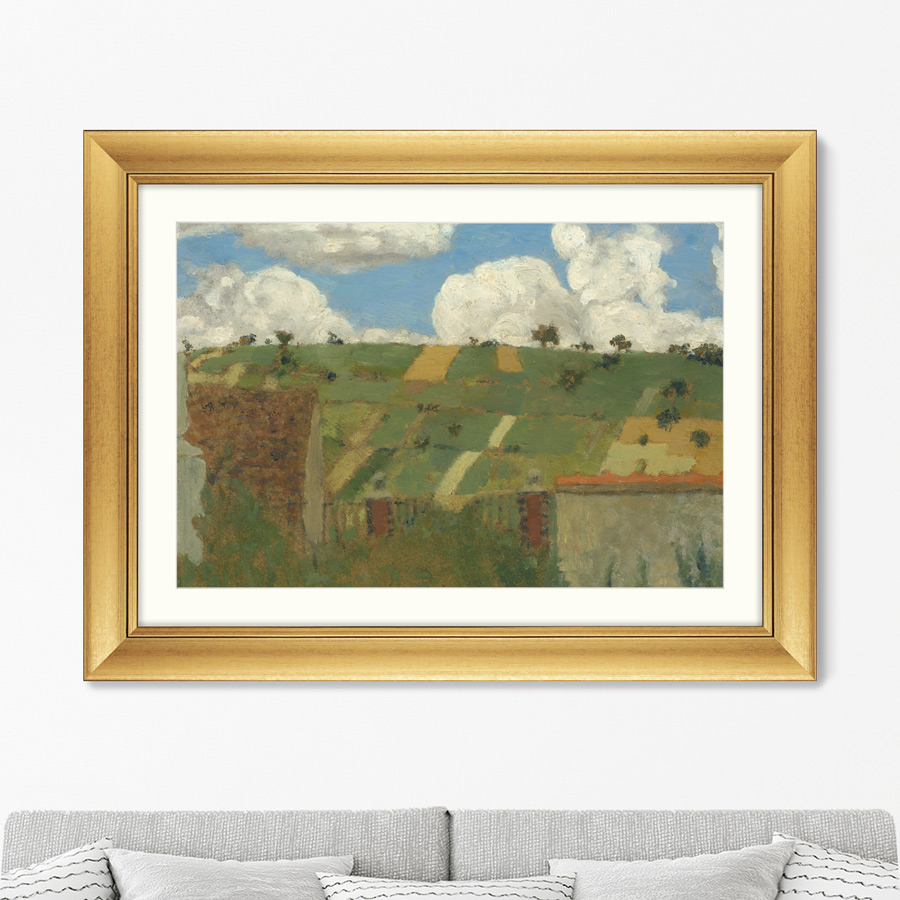 

Репродукция картины в раме Landscape of the Ile-de-France 1894г. Размер 60,5х80,5см