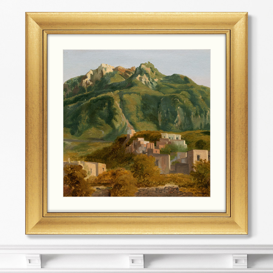 

Репродукция картины в раме Village on the Island of Ischia 1826г. Размер 60,5х60,5см