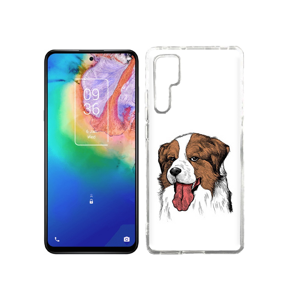 

Чехол MyPads Tocco для TCL 20 Pro бетховен, Прозрачный, Tocco