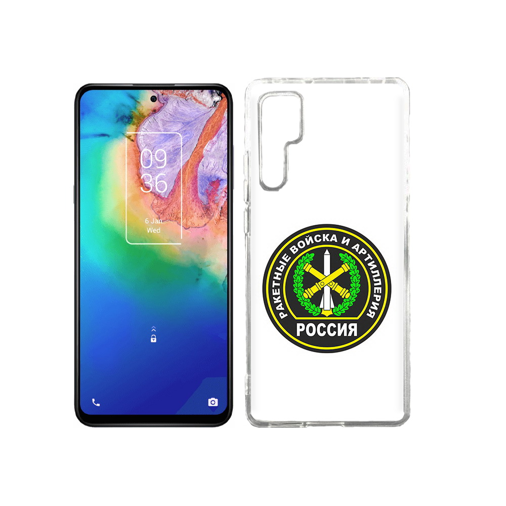 

Чехол MyPads Tocco для TCL 20 Pro артиллерия, Прозрачный, Tocco